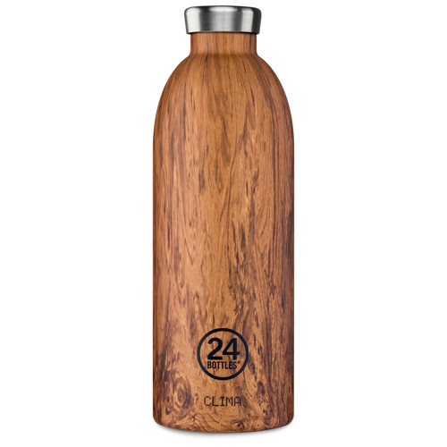 ​24 Bottles - Clima Bottle 0,85 L - Sequoia Wood Print (24B437)