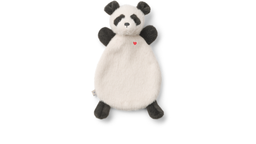 Liewood - Roy Panda Cuddle Cloth - Sandy / Dark grey - One size, bild 3
