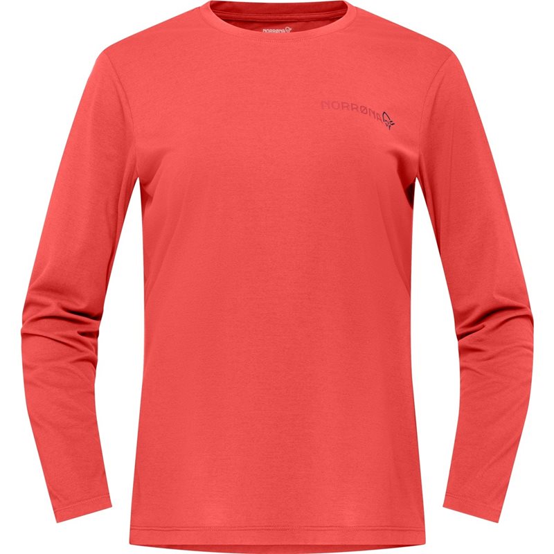Norrøna Femund Tech Long Sleeve W´s Paprika Red - XS