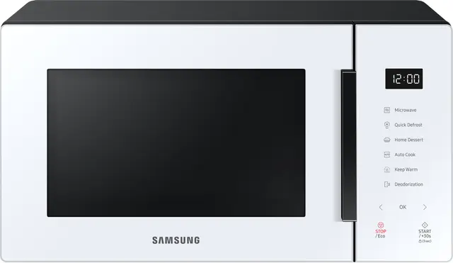Samsung Bespoke MS23T5018AW/EE mikrovågsugn, Pure White