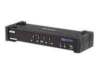Systemswitch Aten CS1784A, 4-vägs KVM, DVI-D DL, USB 2.0, ljud