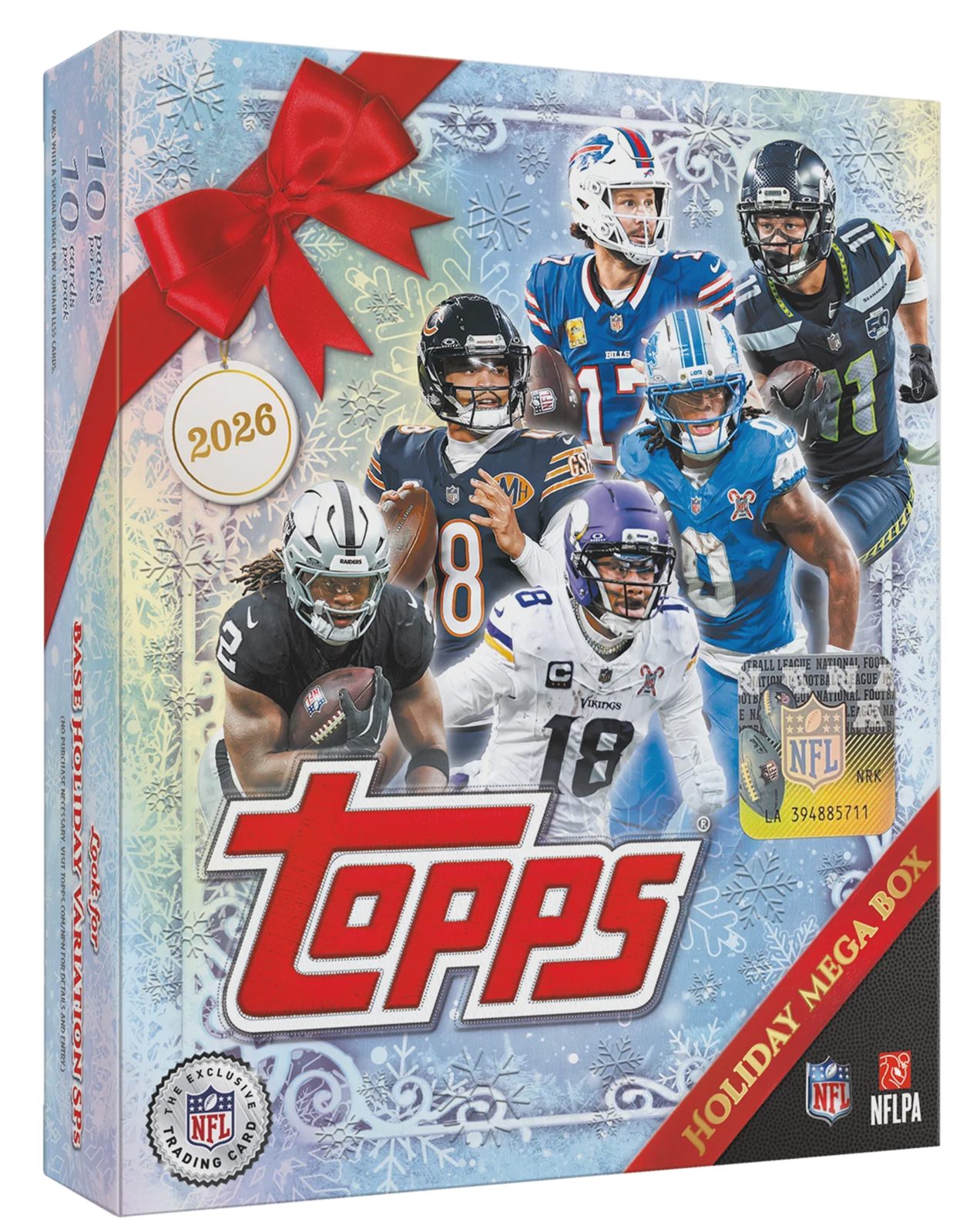 Topps Holiday Mega Football 2026 - Mega Box