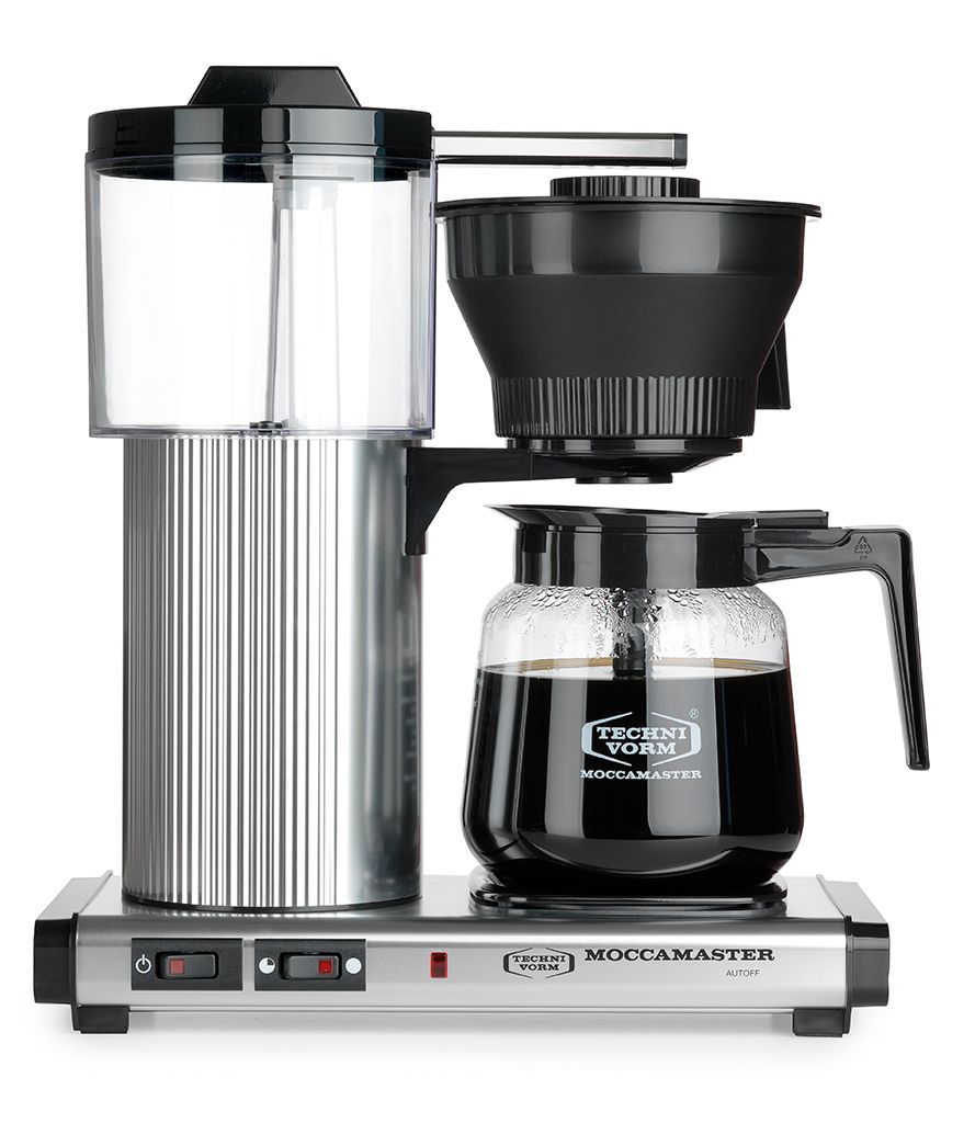 Moccamaster CD Grande kaffebryggare, Polished Silver, bild 3