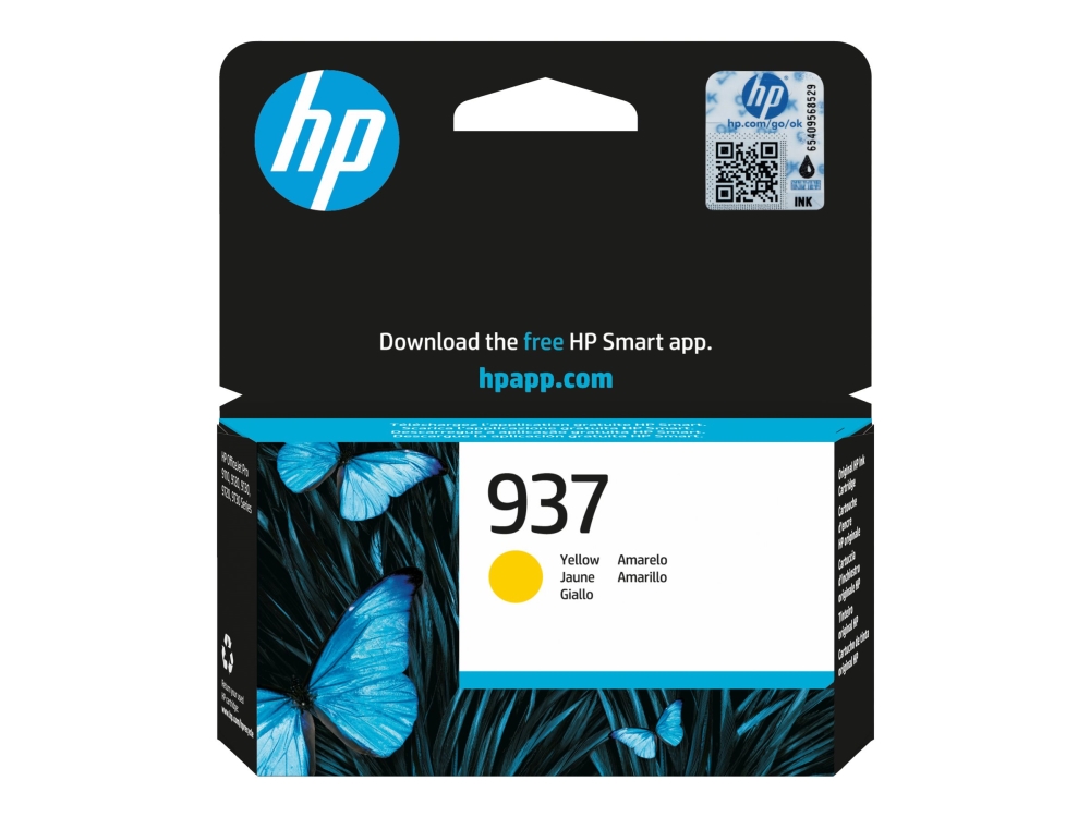 HP 937 bläckpatron, gul
