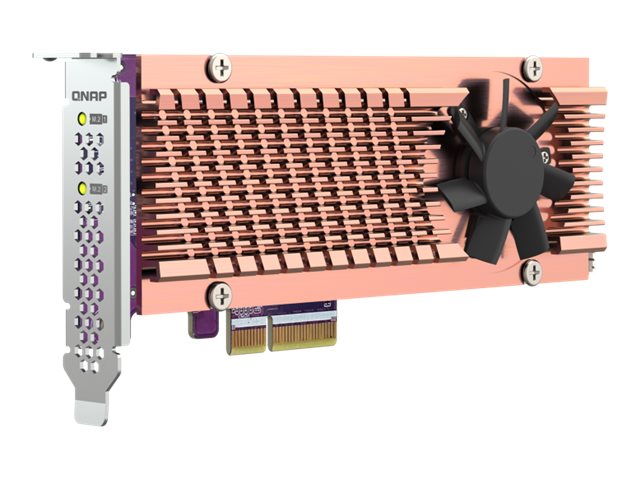 QNAP QM2-2P-344A - storage controller - PCIe - PCIe 3.0 x4