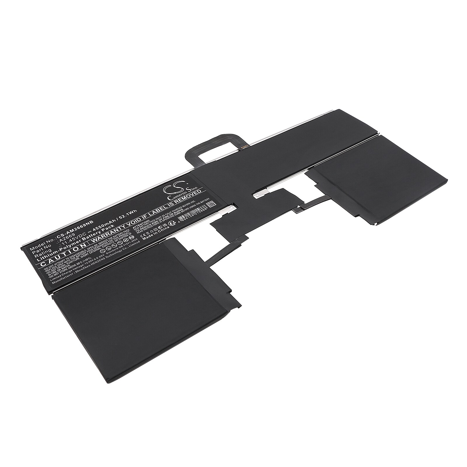 Batteri till Laptop, Bärbar dator för Apple A2681 (EMC 4074), M2 2022 A2681 m.fl., bild 2