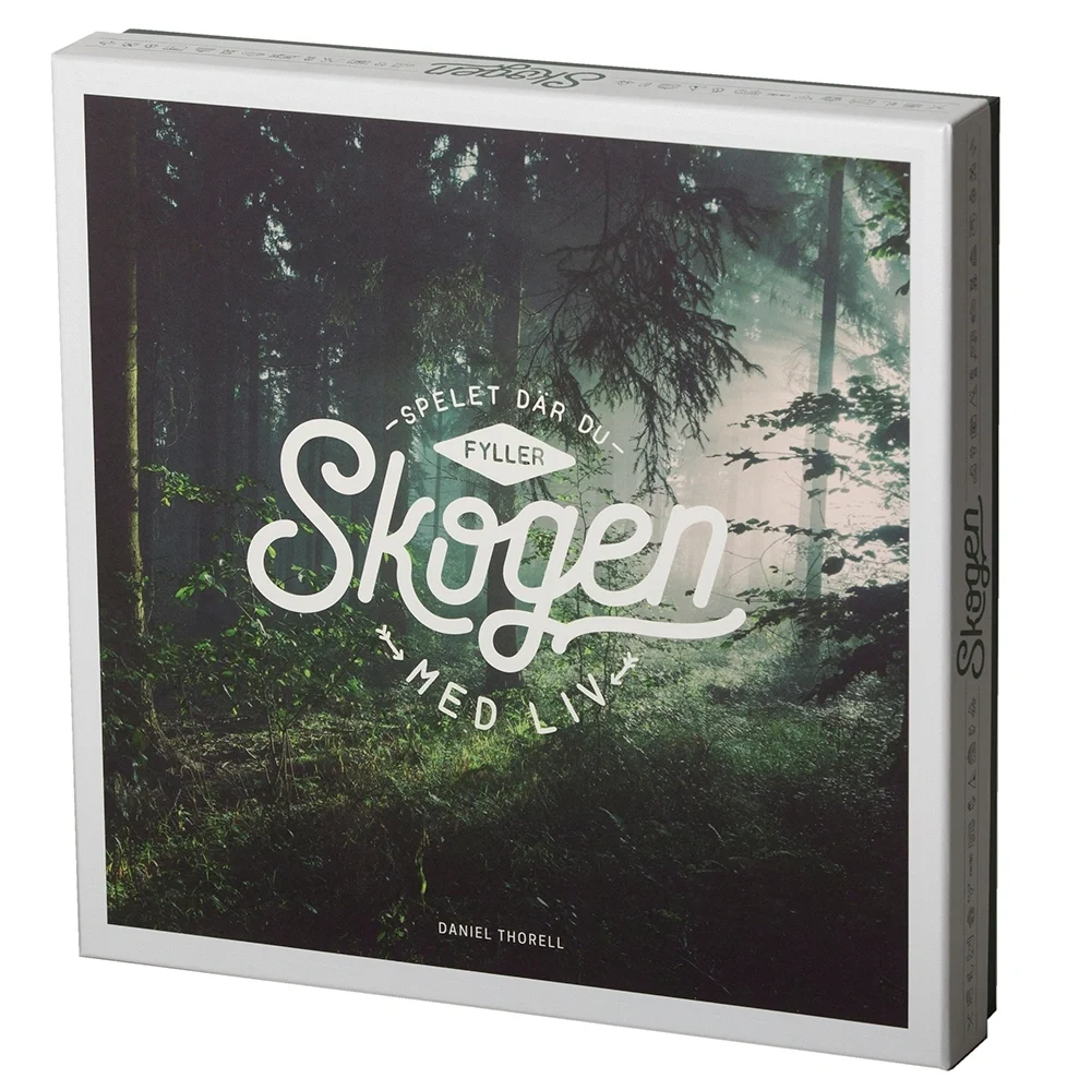 Skogen - Spelet där du fyller skogen med liv inkl. expansion Bäck