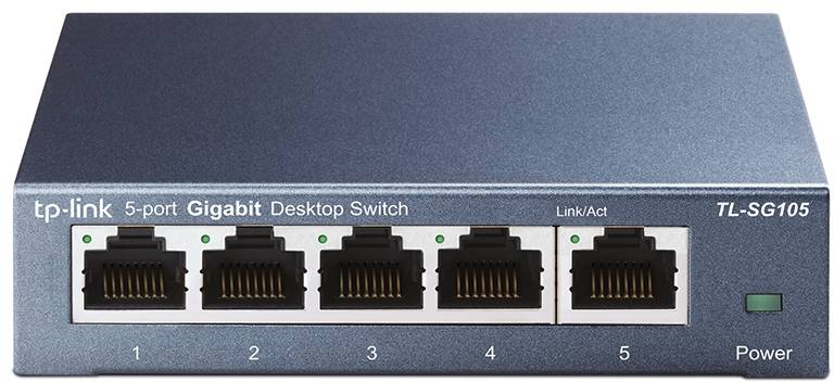 TP-Link TL-SG105 5-Port 10/100/1000Mbps Desktop Switch, bild 4
