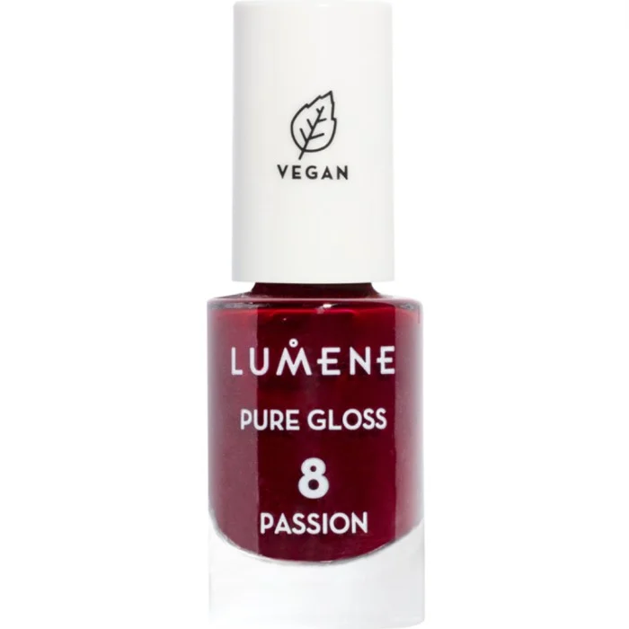 Lumene Pure Gloss Nail Polish 8 Passion 5 ml