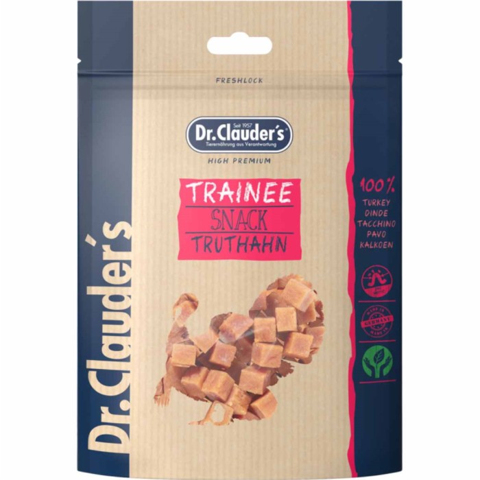 DR Clauders Trainee Dog Snack Medium Turkey 80 g