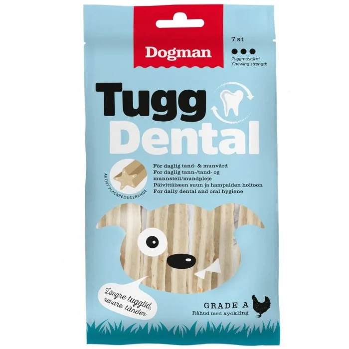Dogman Tugg Dental med kyckling 7 st