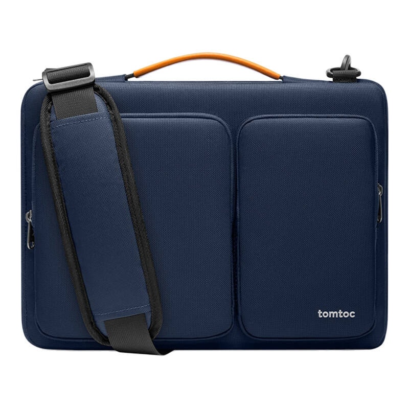 Portfölj för bärbar dator 13,5-14'' Tomtoc Defender-A42 (marinblå)