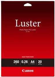 Canon Photo Paper Pro Luster LU-101 (A4), bild 2
