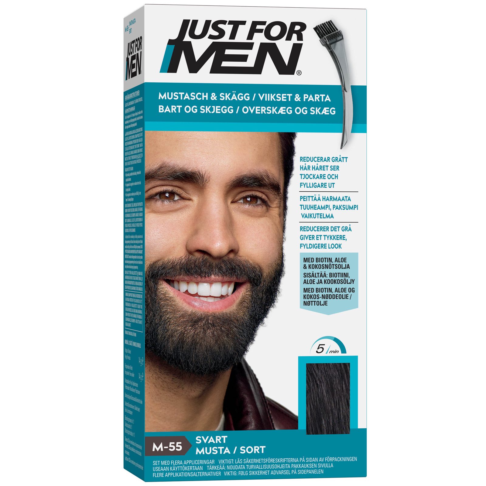 Just For Men Skäggfärg Real Black