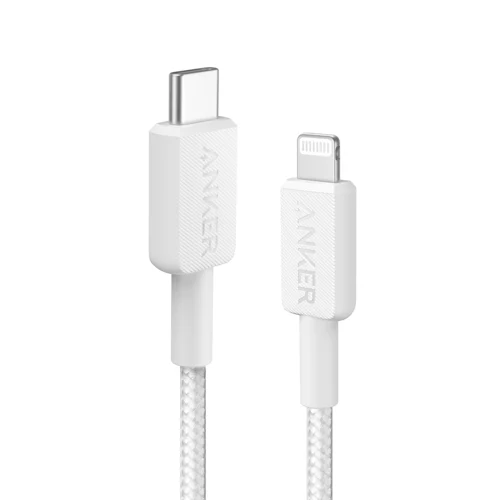 Anker USB-C till Lightning Cable 0,9m - Vit, bild 2