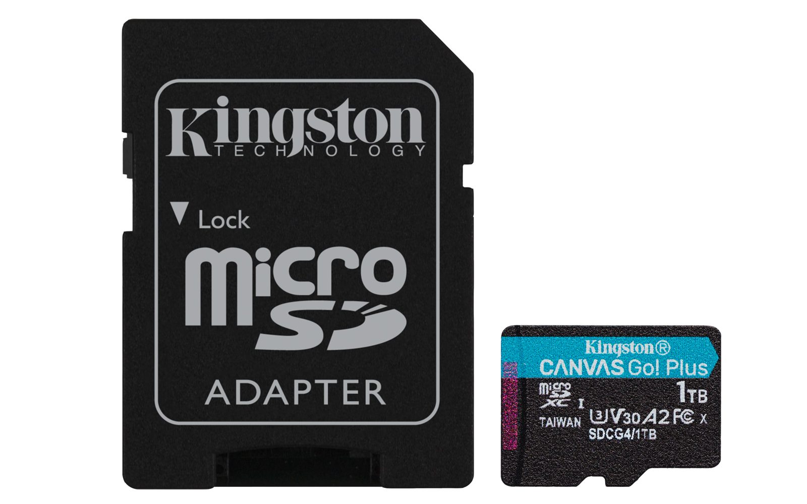Kingston MicroSD 1TB Canvas Go! Plus Gen4, bild 2