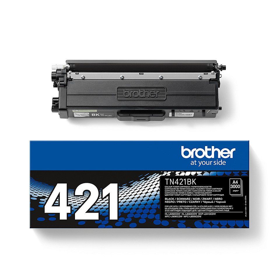 Brother toner TN421BK Svart, bild 2