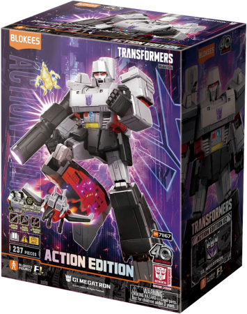 Blokees Transformers Action Edition 02 - G1 Megatron Model Kit Figure, bild 3