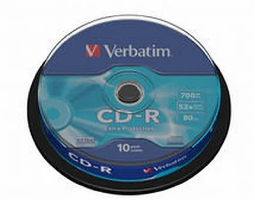 Verbatim spindel CD-R 52x, 10-pack, bild 4