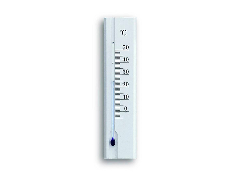 TFA-Dostmann 12.1032.09 väggtermometer, -5 °C till +50 °C, vit