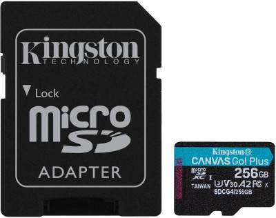 Kingston MicroSD 256GB Canvas Go! Plus Gen4