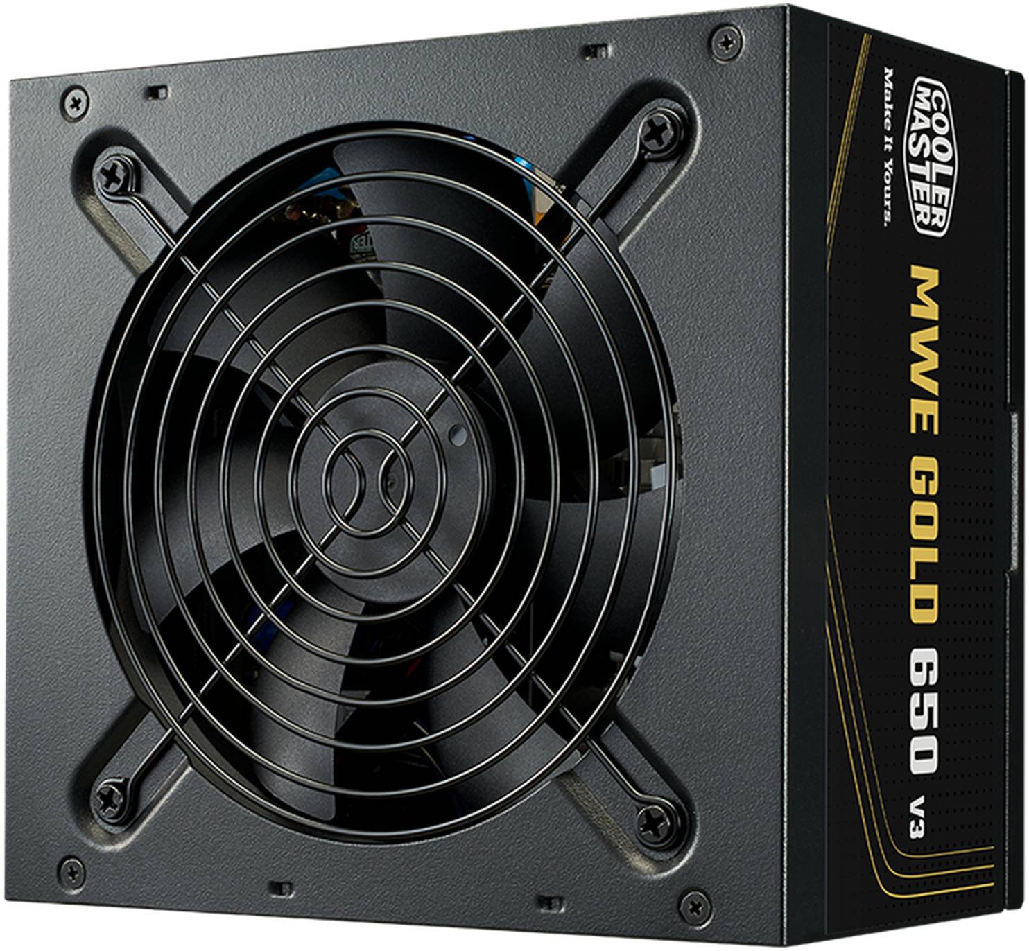 Cooler Master MWE Gold V3 NM 650W nätaggregat (svart), bild 4