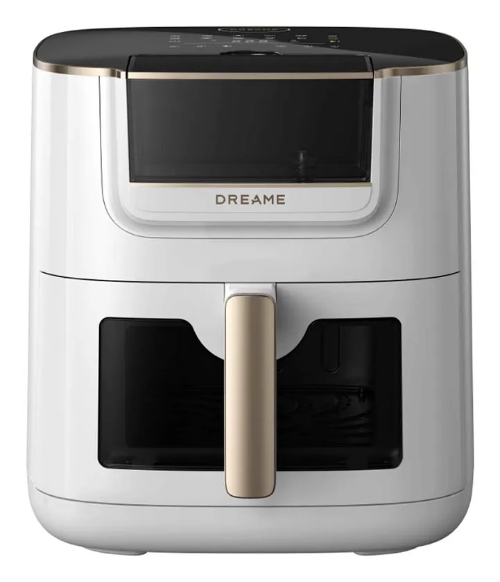 Dreame Tasti AF30, Varmluftsfritös, 7 l, 50 ° C, 200 ° C, Single, Vit