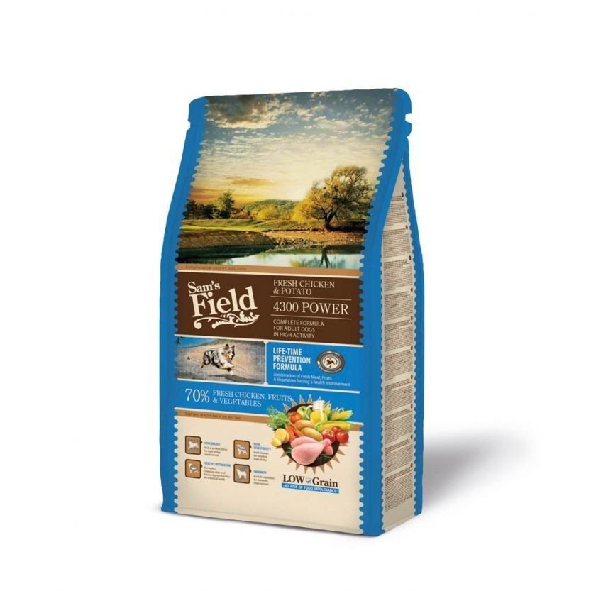 Sam's Field 4300 Power Chicken & Potato 2,5 kg