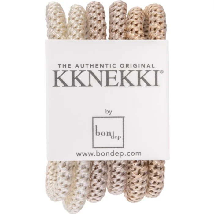 Kknekki Hair Tie Slim Bundle 7 6pcs