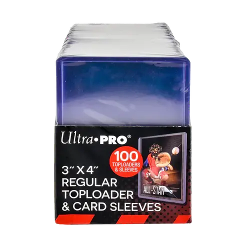 Ultra Pro 3" x 4" Toploader + Penny Sleeves Bundle (100st)