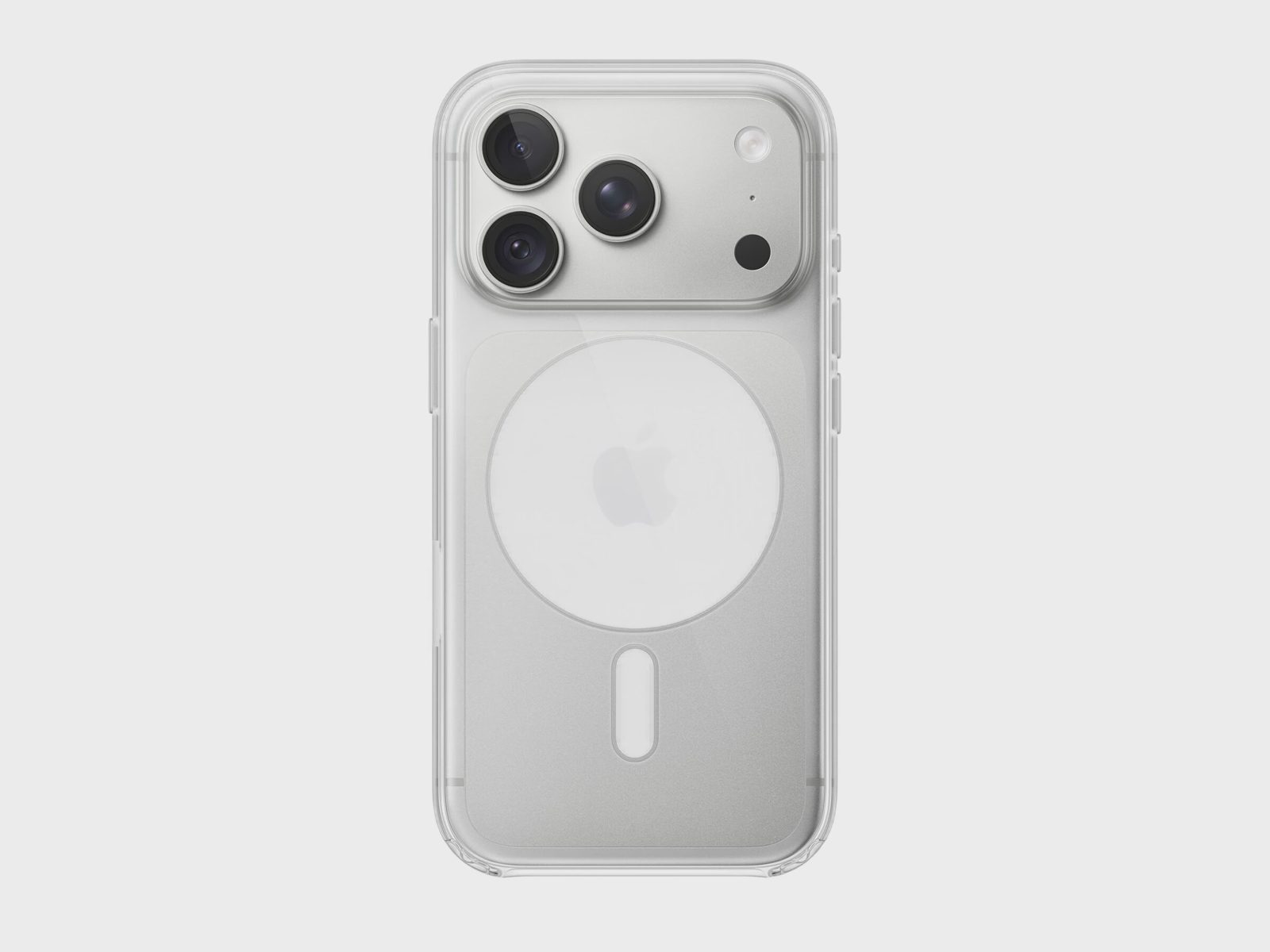 Apple iPhone 18 Pro Transparent skal med MagSafe