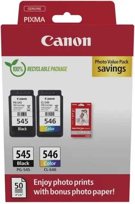Canon PG-545/CL-546 Value Pack - 2-pack, bild 4