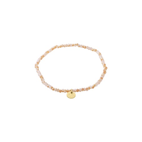 PILGRIM - INDIE Bracelet - Rose, Gold-Plated - 17 cm