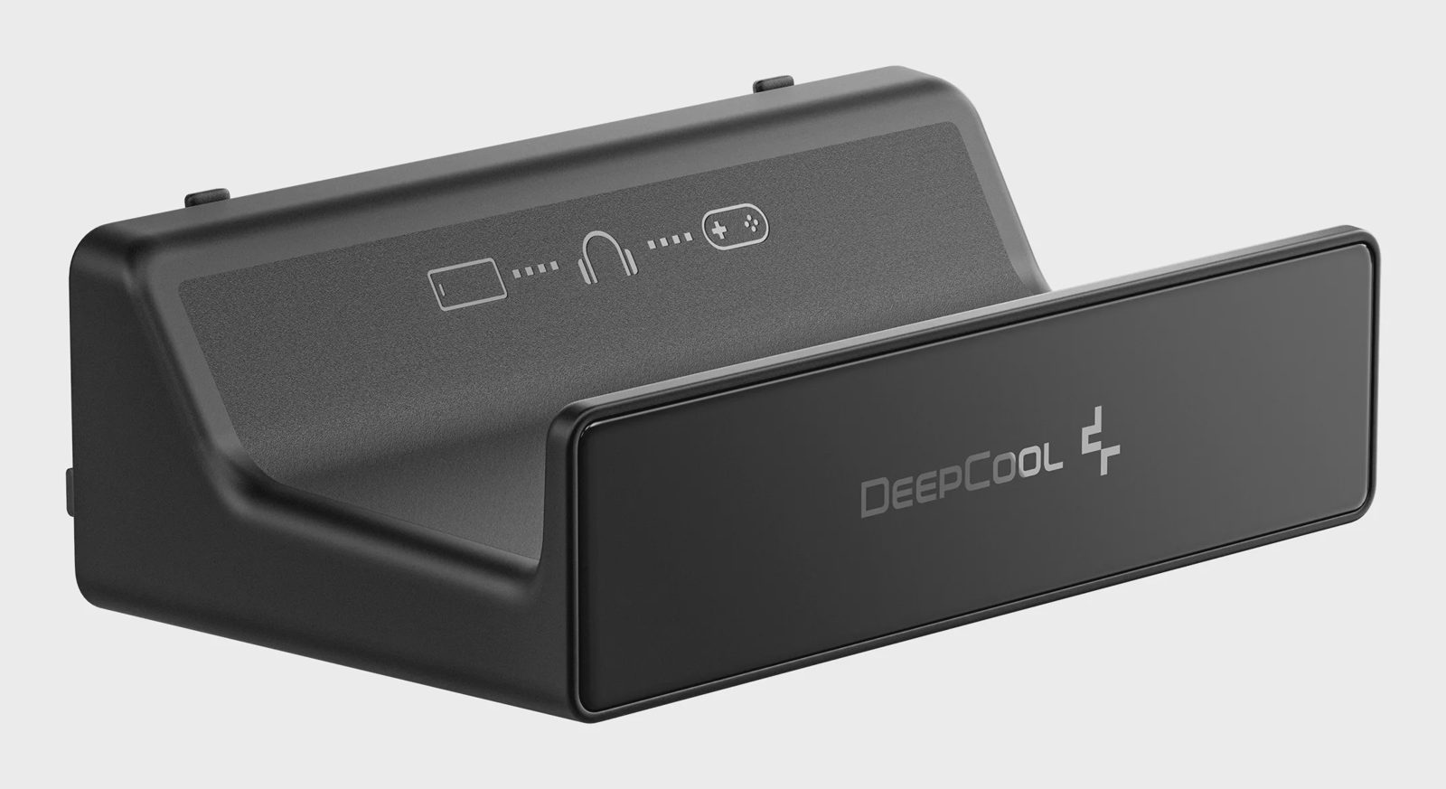 DeepCool HB-01, Hörlurshållare, Akrylnitrilbutadienstyren (ABS), SPCC, Polykarbonat, 47 g, Svart