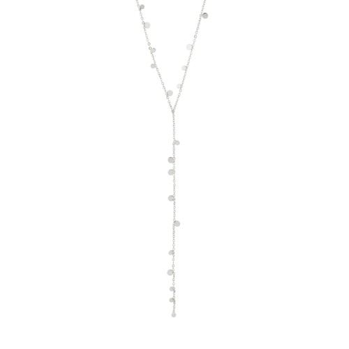 PILGRIM - BAYLEN Necklace - Silver - 44 cm + 9 cm Extension Chain