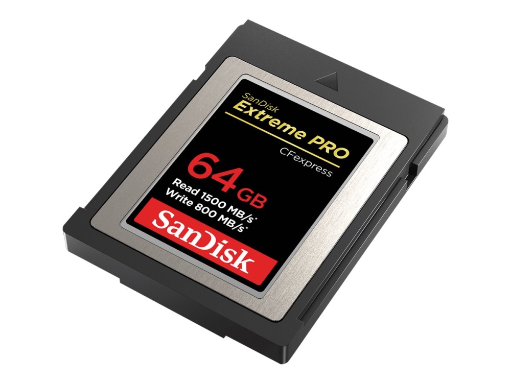 CFexpress 64 GB Sandisk Extreme Pro Typ B, 1700/800 MB/sek