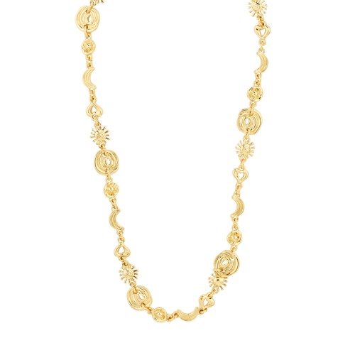 PILGRIM - MISHA Necklace - Gold-Plated - 36 cm + 12 cm Extension Chain