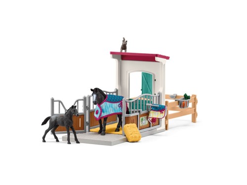 Schleich - Horse Club - Horse Box with Mare and Foal (42611), bild 2