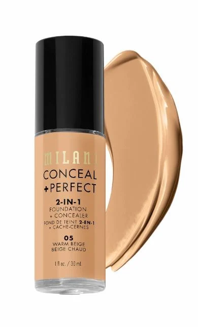Milani Conceal & Perfect Liquid Foundation Warm Beige