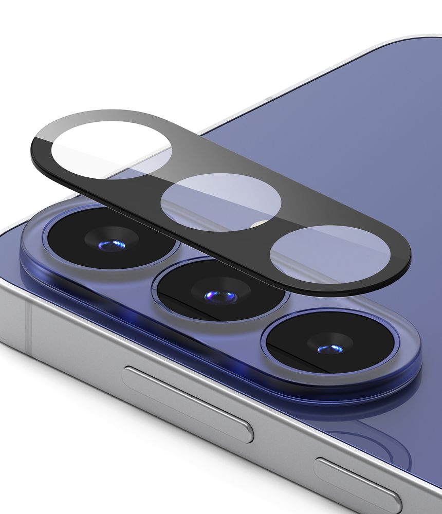Ringke Camera Full Cover, 2-pack härdat glas till Samsung Galaxy S26 FE – Svart, bild 3