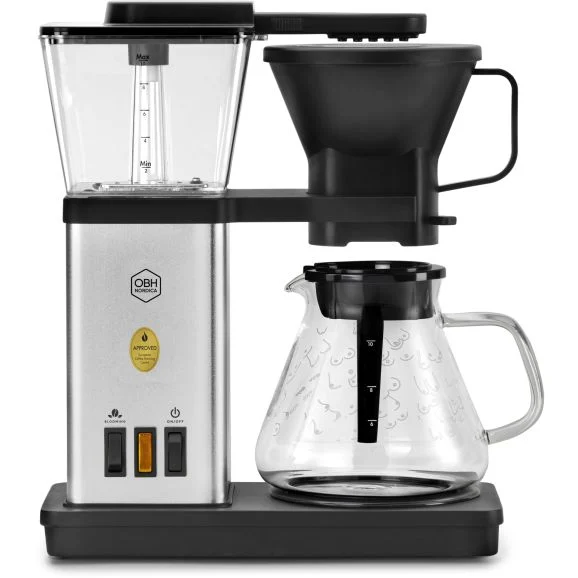 OBH Nordica Blooming Silver Rosa bandet coffee maker 1,25 l.