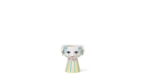 Bjørn Wiinblad - Eva Ljusstake - Light blue - H9.5 cm, bild 3