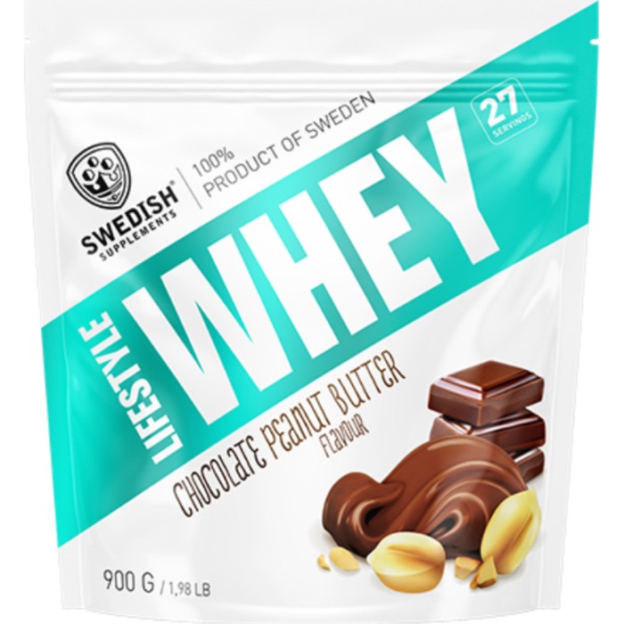Swedish Supplements Lifestyle Whey Chocolate Peanutbutter 900 g