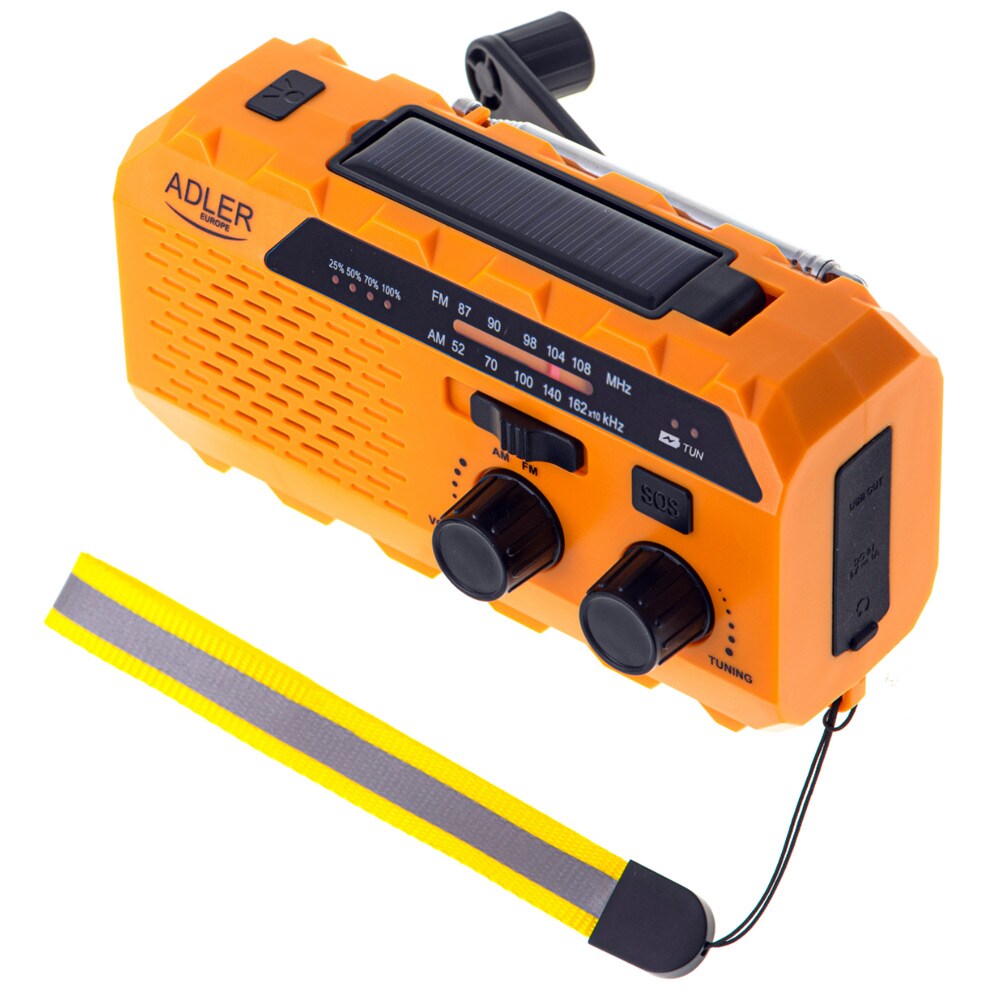 Adler Vevradio med solcellsladdning, bild 2