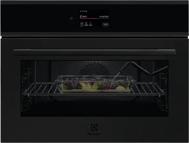 Electrolux 800 kompaktugn med mikro OOM1100NT (svart)