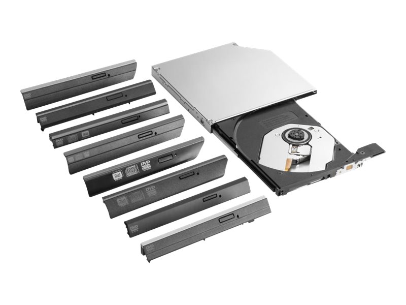 HP - Diskenhet - DVD±RW (±R DL) - insticksmodul - för EliteBook 8460, 8470, 8560, 8570, 8760, 8770 ProBook 6360, 6460, 6465, 6560, 6565