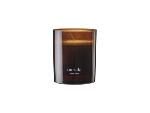 Meraki Warm Tonka Scented Candle Medium, bild 4