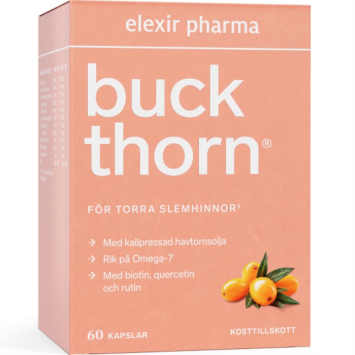 Elexir Pharma Buckthorn 60 kapslar