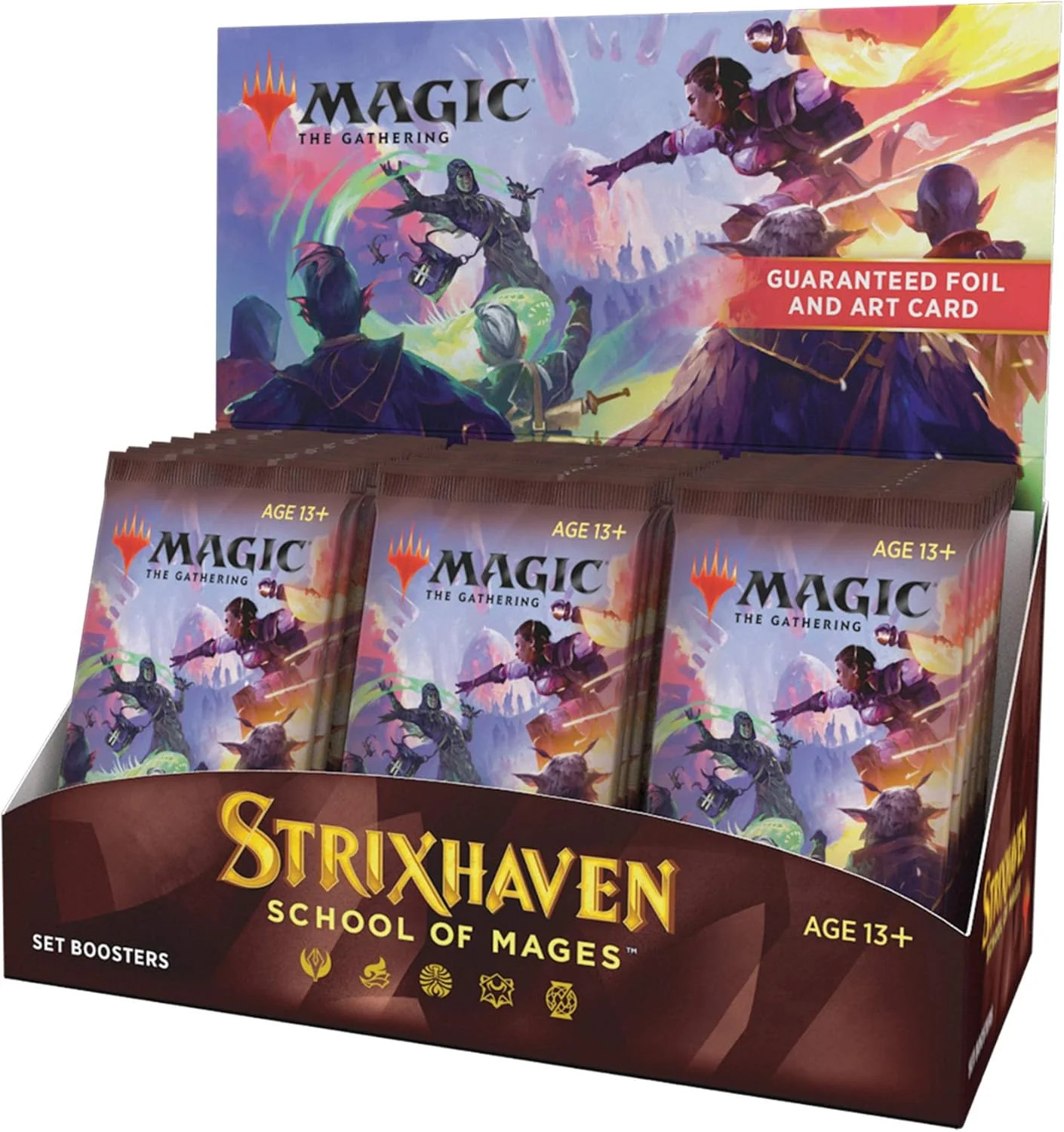 Magic: The Gathering Strixhaven: School of Mages Set Booster Box, bild 2