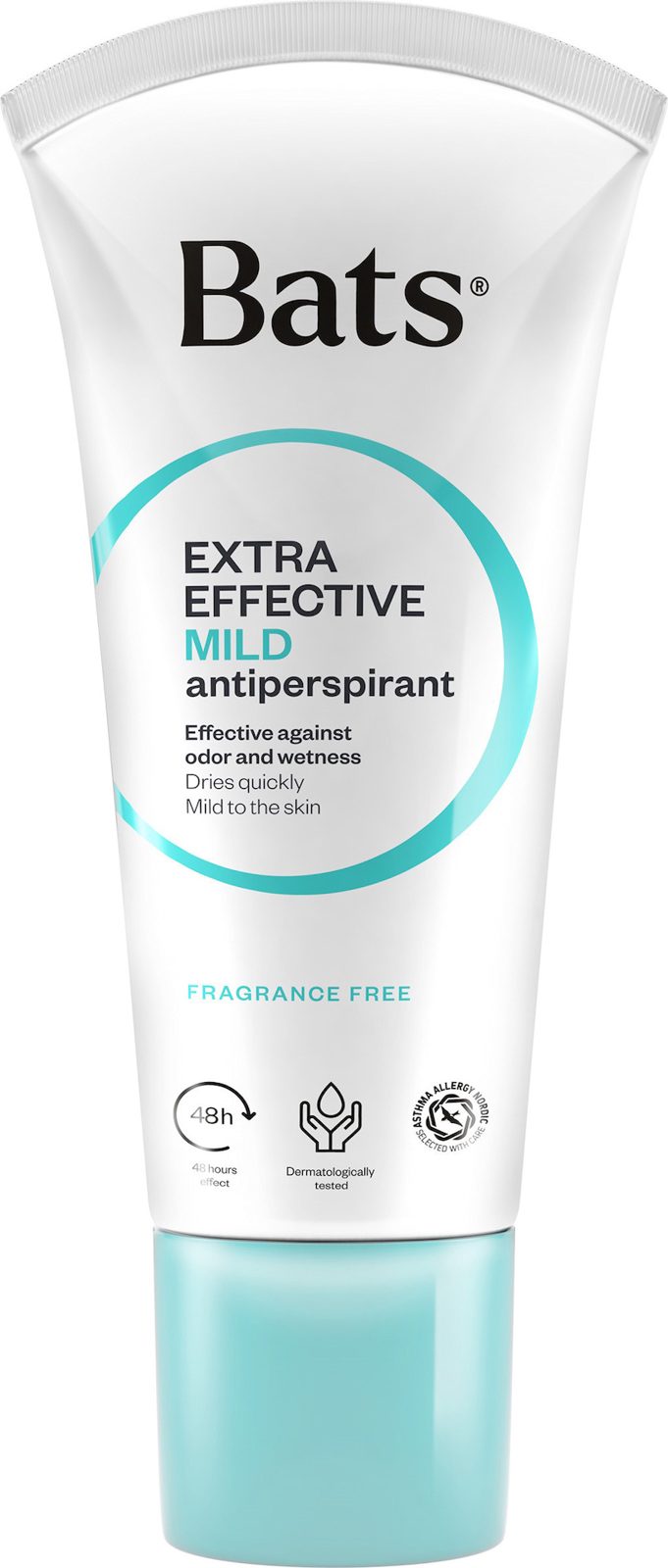 Bats Extra Effective Mild Antiperspirant Unperfumed 60 ml